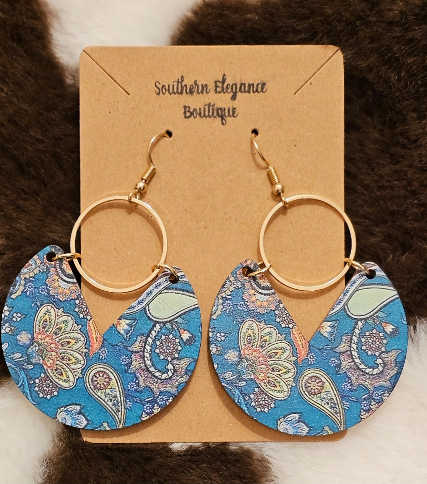 Paisley Dangle Earrings