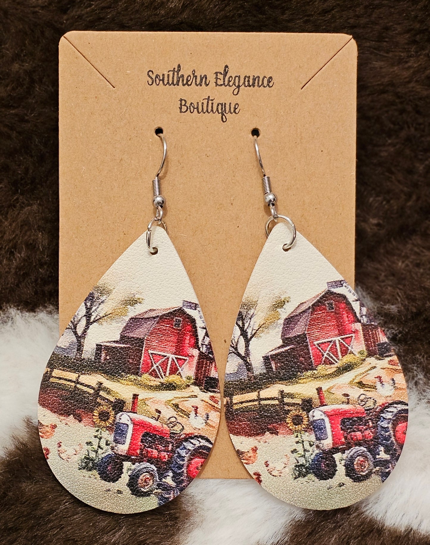 Farm Teardrop Earrings