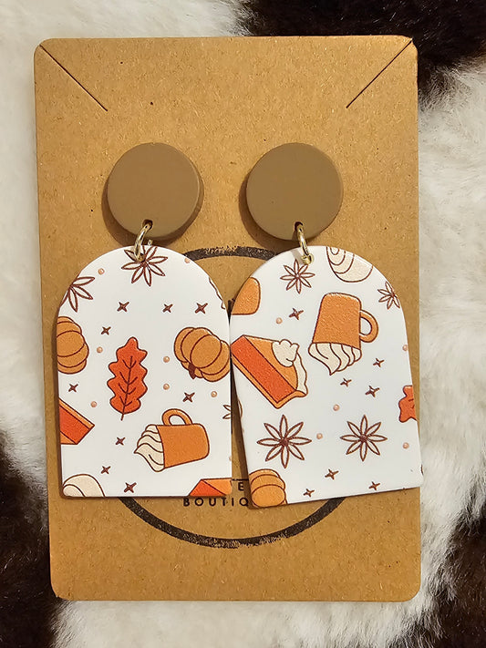 Pumpkin Spice and Everything Nice Earrings!